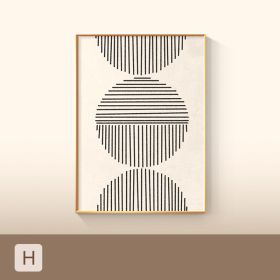 Minimalist Colorful Geometric Poster Printing Canvas Painting (Option: H-60x90cm)