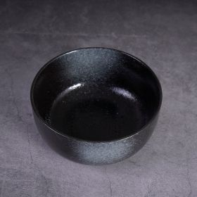 Japanese Ceramic Wholesale Retro Soup Bowl Salad Bowl Tableware (Option: N glaze-8inch 190x80mm-1PCS)