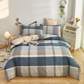 Cotton Single And Double Student Dormitory Three Piece Quilt Cover (Option: Mystic Rock-single 3piece set150x200)