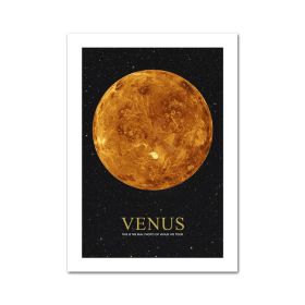 Astronaut Moon Mars Print Fashion Poster Canvas Painting (Option: JC5753-20x30cm)